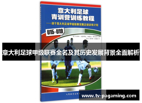 意大利足球甲级联赛全名及其历史发展背景全面解析