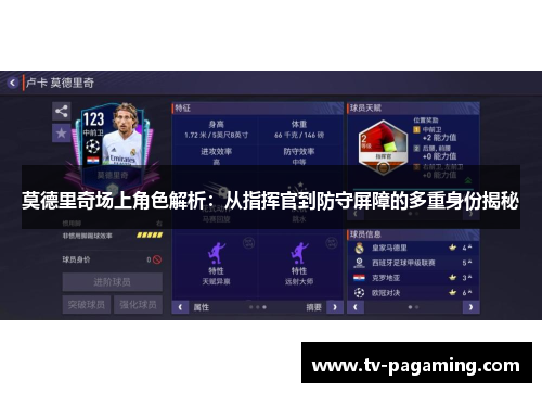 莫德里奇场上角色解析：从指挥官到防守屏障的多重身份揭秘